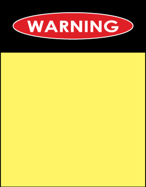 0081 Warning Sign