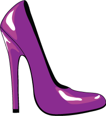 0090 Shoe Purple