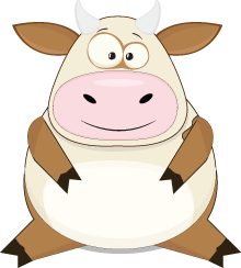 0093 Sitting Cow